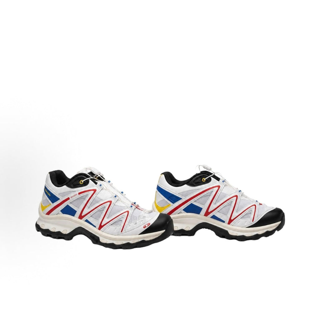 Salomon XT-Quest – Retro-Style Outdoor/Techwear-Inspired Running Shoes (Unisex) – White/Red