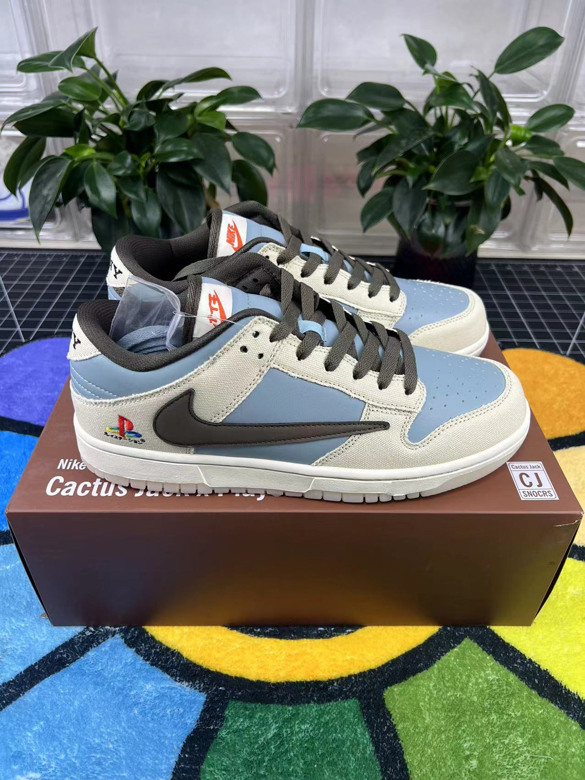 Dunk Low Travis Scott Cactus Jack x Playstation